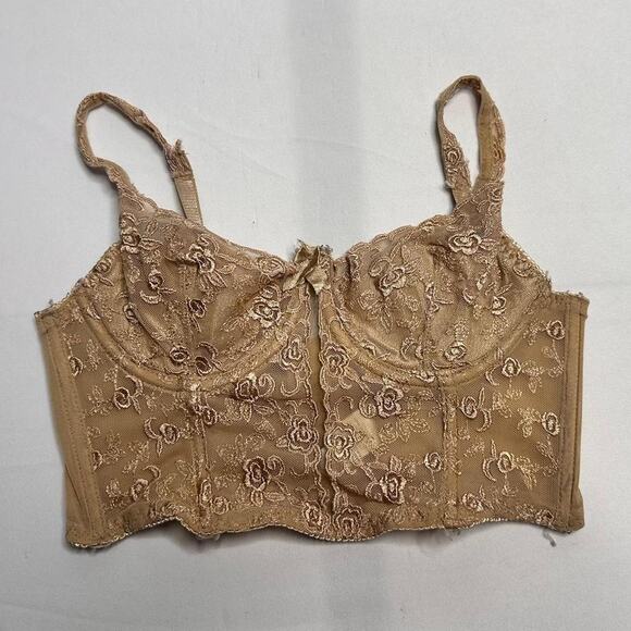 Rampage Tops - Rampage Size Small Laced Super Cropped Top